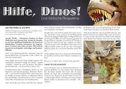 PDF-Dokument »Hilfe, Dinos - Das Rätsel der Arche Noah