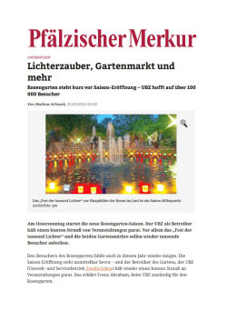 lire - Rosengarten Zweibrücken