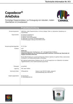 Technische Information Nr. 912