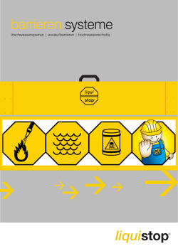 barrieren systeme - Stormflodssikring