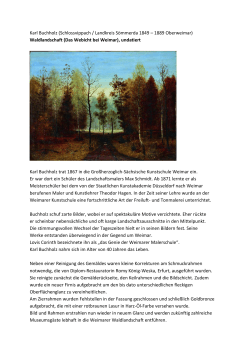 Waldlandschaft (Das Webicht bei Weimar), undatiert