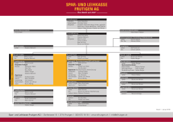 Organisation - Spar- und Leihkasse Frutigen