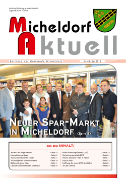 Neuer Spar-Markt iN Micheldorf (Seite 8)