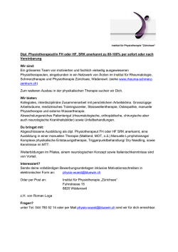 Dipl.Physiotherapeut/inFHoderHF,SRKanerkanntzu80