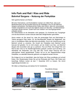 Info Bahnhof Sargans 1
