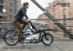 HASE BIKES KATALOG 2016