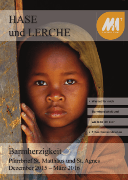 HASE und LERCHE - Erzbistum M&uuml;nchen und Freising