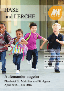 HASE und LERCHE - st.matth&auml;us