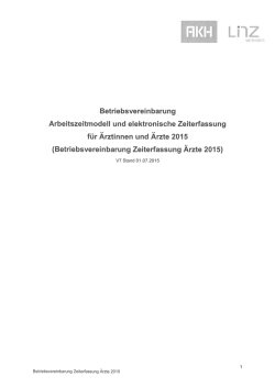 BV Zeiterfassung Ärzte 2015