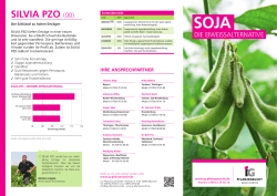 Soja - IG Pflanzenzucht