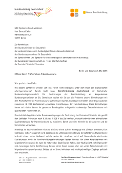 Offener Brief an den GKV-Spitzenverband