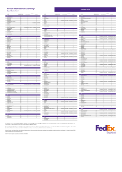 FedEx International Economy®