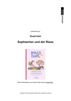 Sophiechen und der Riese