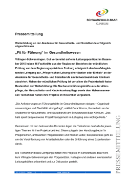 PDF - Schwarzwald-Baar Klinikum Villingen