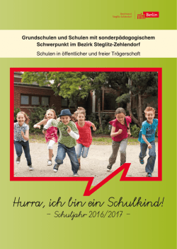 Grundschulen im Bezirk Steglitz