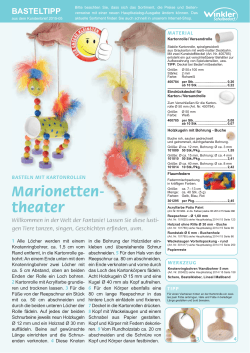 Marionettentheater - Winkler Schulbedarf