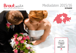 Mediadaten 2015/16 - Braut & Bräutigam