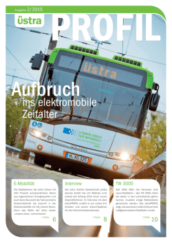 ins elektromobile Zeitalter