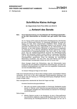 Ist die ZEA Oktaviostra&szlig;e ein Einzelfall oder gibt weitere F&auml;lle