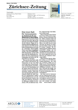 Eine teure Badi f&uuml;r Gymnasiasten