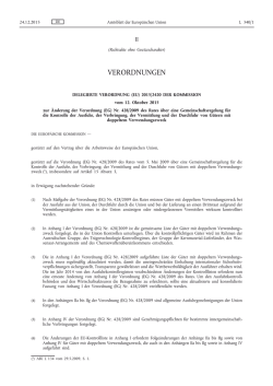 Delegierte Verordnung ( EU ) 2015/2420 der Kommission