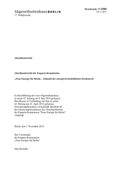 Drucksache 17/2500 - Abgeordnetenhaus von Berlin