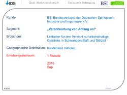 Evaluierungsanalyse IDS 2015 - Bundesverband der Deutschen