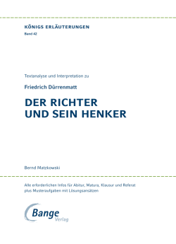 der richter und sein henker