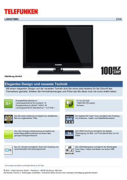 Elegantes Design und neueste Technik