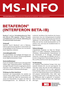 Herunterladen - Schweizerische Multiple Sklerose Gesellschaft
