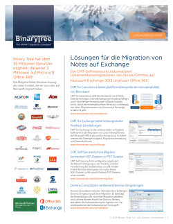 Migrationsbroschüre zu SMART-Lösungen für Notes