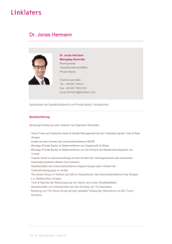 Dr. Jonas Hermann