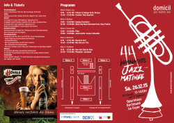 Jazz- matinee
