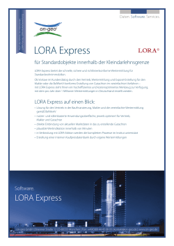 LORA Express - On-Geo