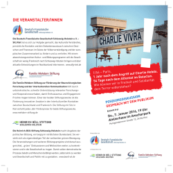 die veranstalter/innen - Familie Mehdorn Stiftung