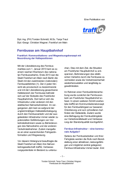 Fernbusse am Hauptbahnhof
