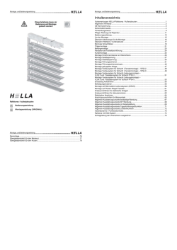 Montageanleitung - Raffstores & Jalousien