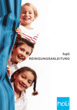 hali Reinigungsanleitung