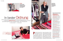 In besterOrdnung