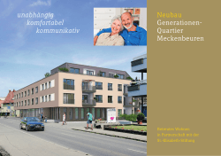 Neubau Generationen- Quartier Meckenbeuren unabhängig