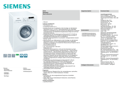EAN-Nr.: 4242003722268 Vertriebsprogramm: iQ100 WM14B222