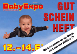 Gutscheinheft 2015