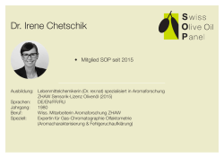 Dr. Irene Chetschik