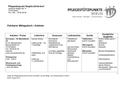 Fahrbarer Mittagstisch - Diakonisches Werk Steglitz und Teltow
