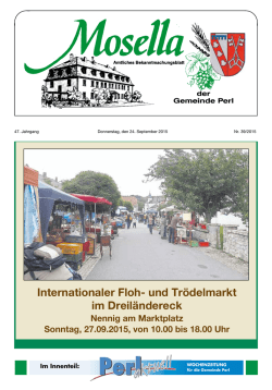 Internationaler Floh- und Tr&ouml;delmarkt im Dreil&auml;ndereck