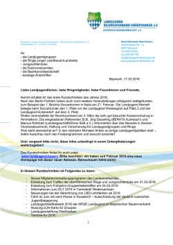 Rundschreiben Oberfranken-03-2016