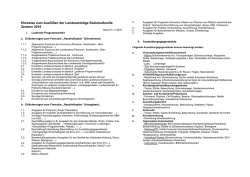 Hinweise zum Ausfüllen der Landesanträge 2016