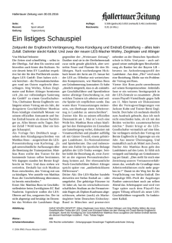 Ein listiges Schauspiel