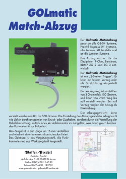 GOLmatic Match-Abzug