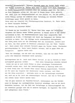 Moderator (Sommersacher) "Schwere Vorwürfe gegen die Tiroler